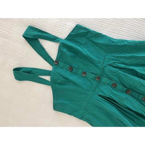 Anthropologie x Maeve - Midi Dress with Button Front and Wide Straps, Size 20W - Picture 4 of 10